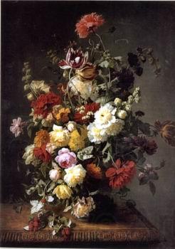 unknow artist Floral, beautiful classical still life of flowers.057 Norge oil painting art
